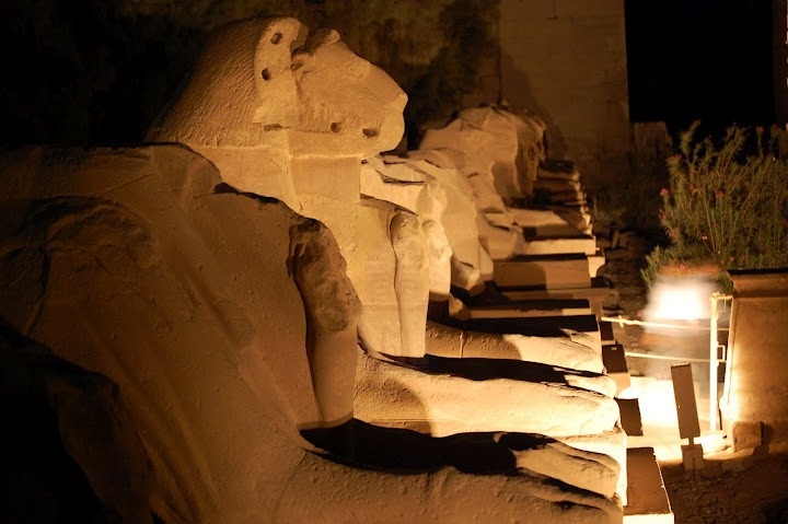 Spectacle Son & Lumière à Karnak Spectacle Son & Lumière à Karnak